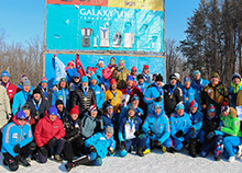 GALAXY LINE поддерживает биатлонистов России