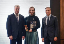 Награждение победителей премии "Предприниматель года"